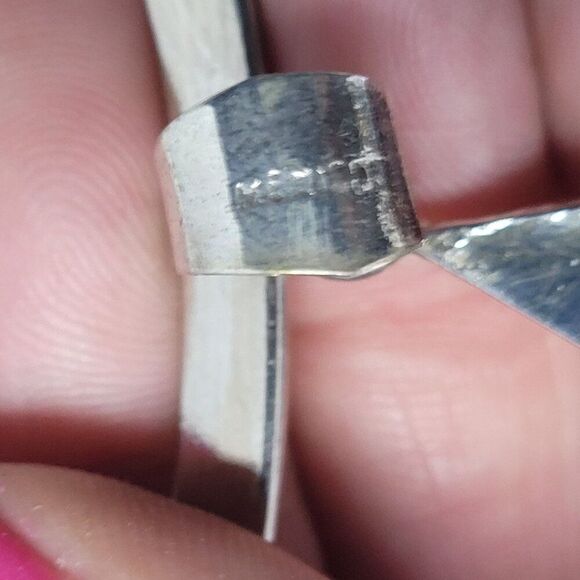 Artisan 925 Teardrop Multicolor Micro Mosaic Crystal Torque Necklace Earring Set - Picture 15 of 16